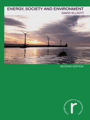 cover image of Energy, Society and Environment